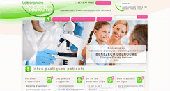 Desktop Screenshot of laboratoire-analyses-albi.com